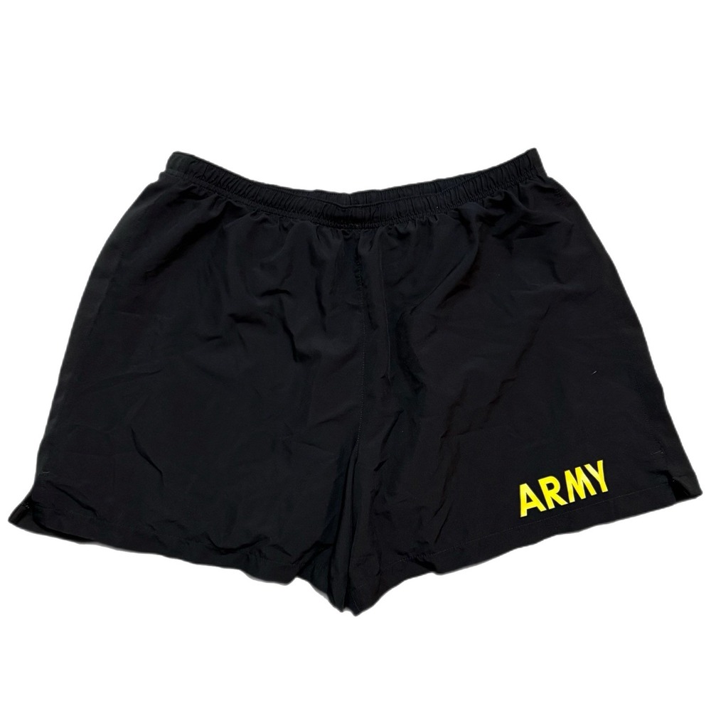 Men's US‎ Army Physical Training Uniform Lined Trunks Shorts 5' Inseam Sz Large